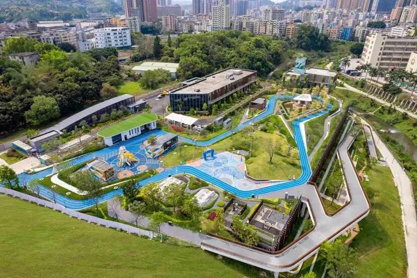鸟瞰实景图