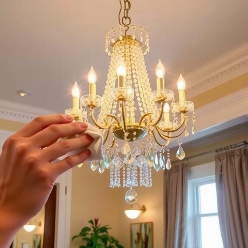 用醋擦吊灯不会产生静电(图1)