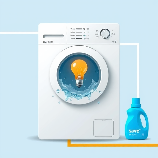 洗衣机如何省水省电省洗衣粉(图1)